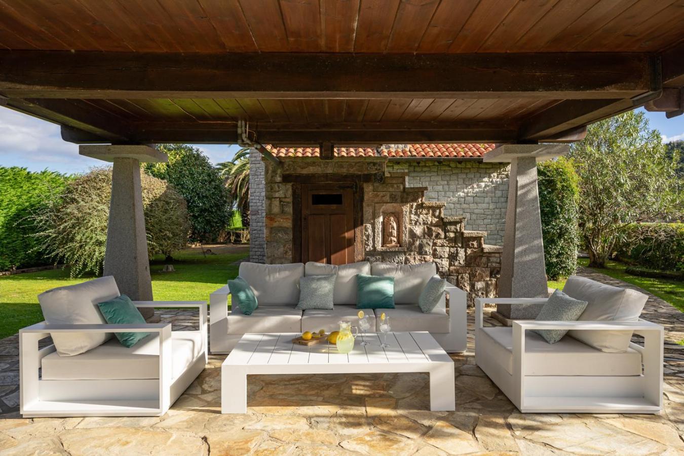 Casa En La Costa Con Wifi Jardin Y Barbacoa Guest House Llanes Exterior foto