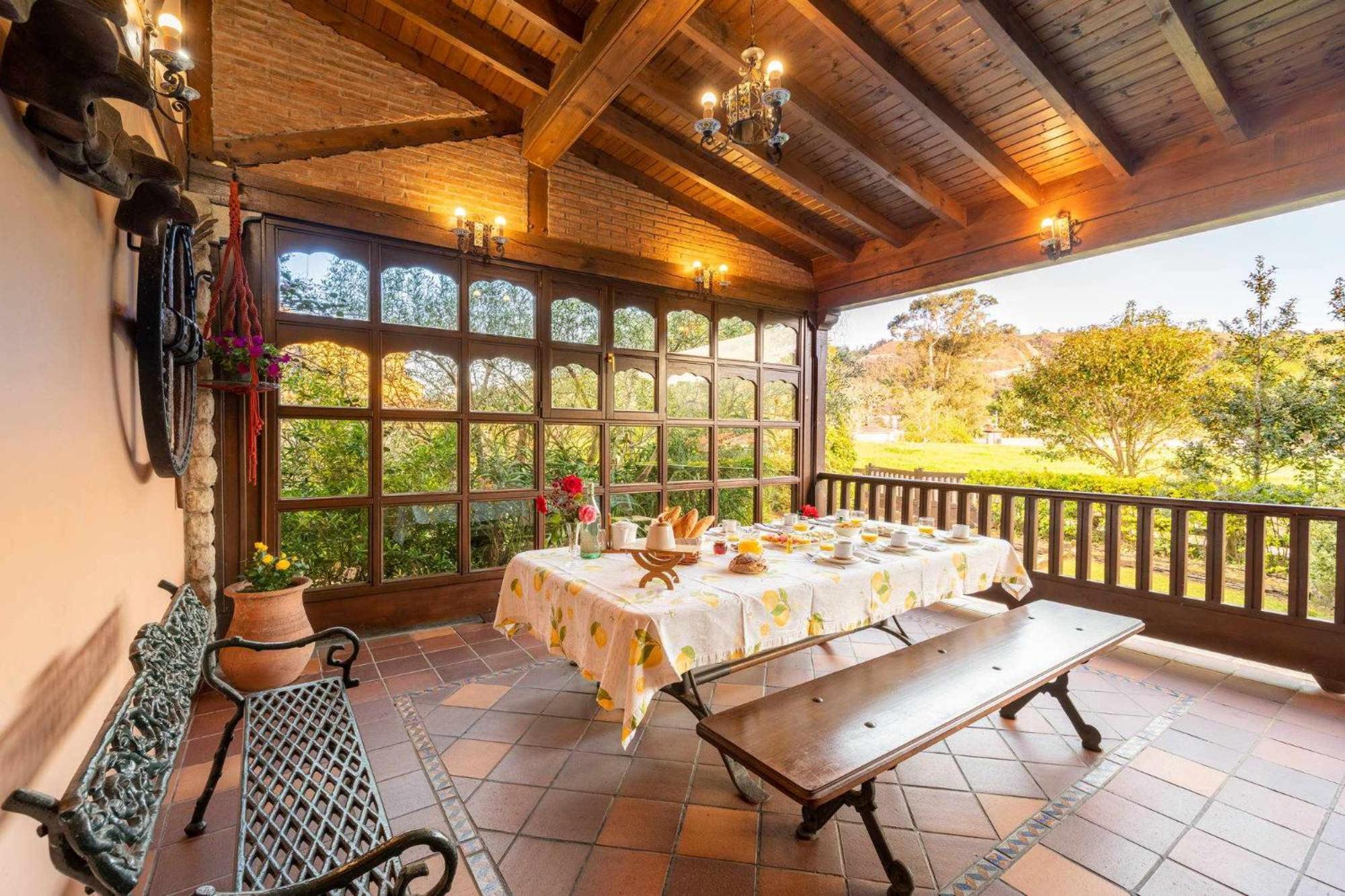 Casa En La Costa Con Wifi Jardin Y Barbacoa Guest House Llanes Exterior foto